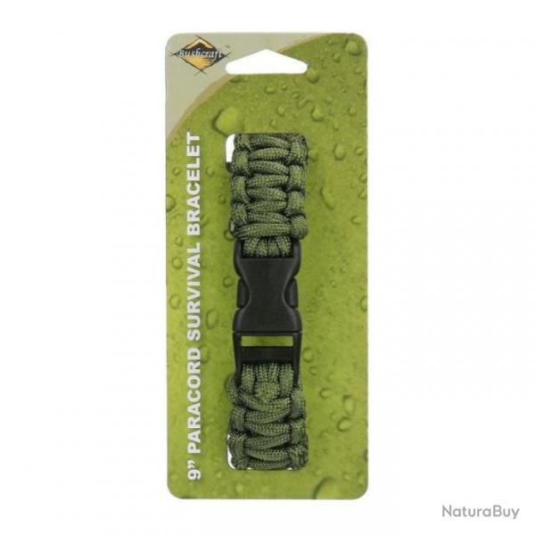 Bracelet paracorde BCB Paracord vert arme