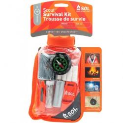 Trousse de survie étanche SOL Scout Survival Kit