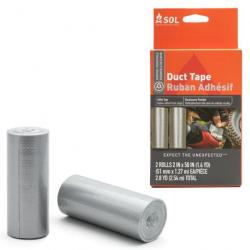 Ruban adhésif en toile SOL Duct Tape gris (2,5 m)