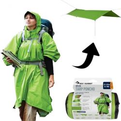 Poncho Tarp Sea to Summit Nylon vert