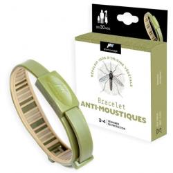 Bracelet anti-moustiques Pharmavoyage vert kaki