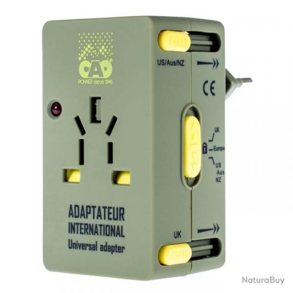 Adaptateur de prise international CAO