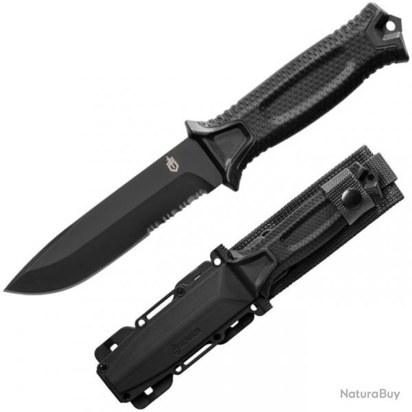 Couteau Gerber Strongarm Serrated Black