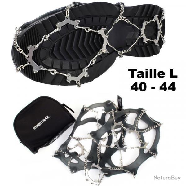 Crampons  neige et glace Snowline Chainsen Trail L 40-44