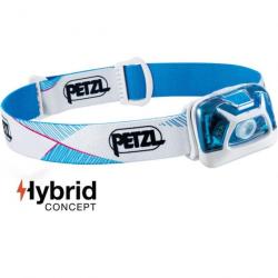 Lampe frontale Petzl Tikka Hybrid bleue et blanche