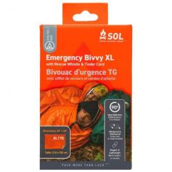 Sursac de bivouac d'urgence SOL Emergency Bivvy XL