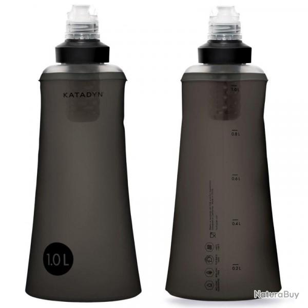 Gourde souple filtre  eau Katadyn BeFree Tactical 1L