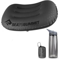 Oreiller gonflable Sea to Summit Aeros Ultralight Pillow gris