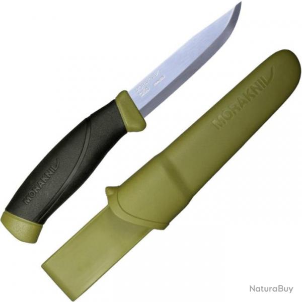 Couteau de survie Mora Companion vert olive