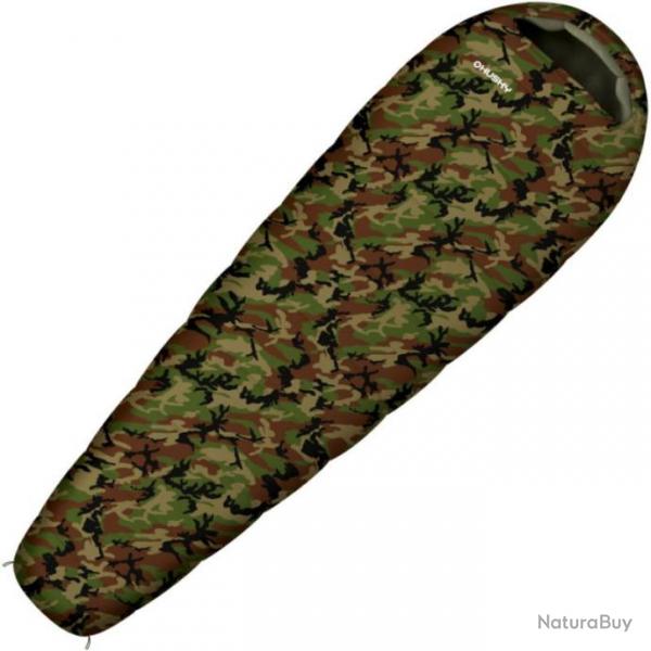Sac de couchage enfant Husky Junior Army -10C camouflage