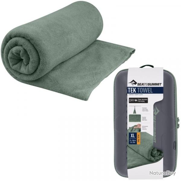 Serviette microfibre Sea to Summit Tek Towel XL 75x150 verte