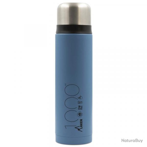 Thermo Laken 1L inox bleu