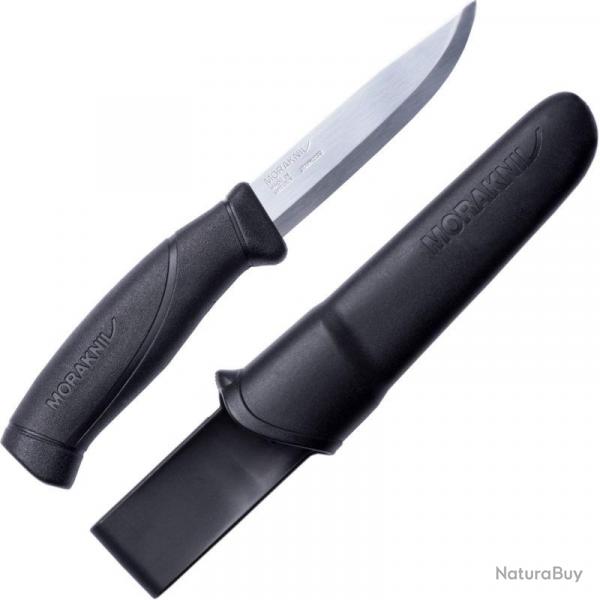 Couteau de survie Mora Companion noir Black