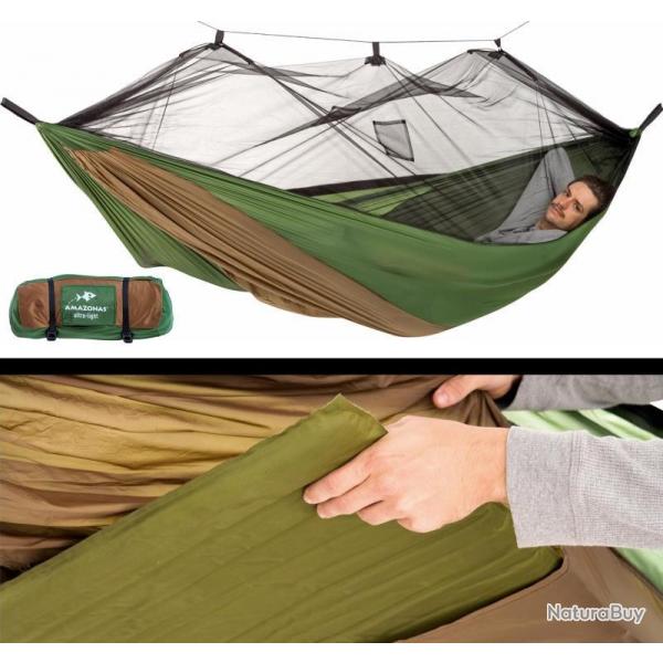 Hamac avec moustiquaire Amazonas Adventure Moskito Thermo