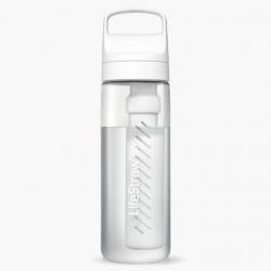 Gourde filtre à eau Lifestraw Go Series 650 ml blanche