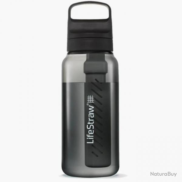 Gourde filtre  eau Lifestraw Go Series 1L noire