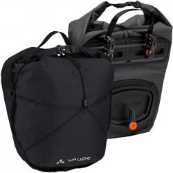 Sacoche avant vélo Vaude Aqua Front Light noire (lot de 2)