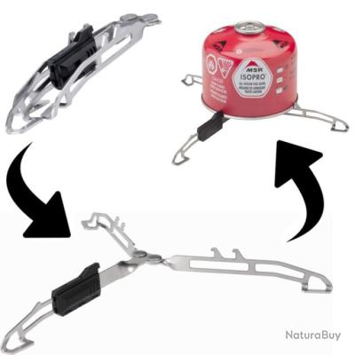 TRÉPIED STABLE À Cartouche En Nylon Pliable Pour Poêle De Camping Support Ré EUR 9,30 - FR - 13