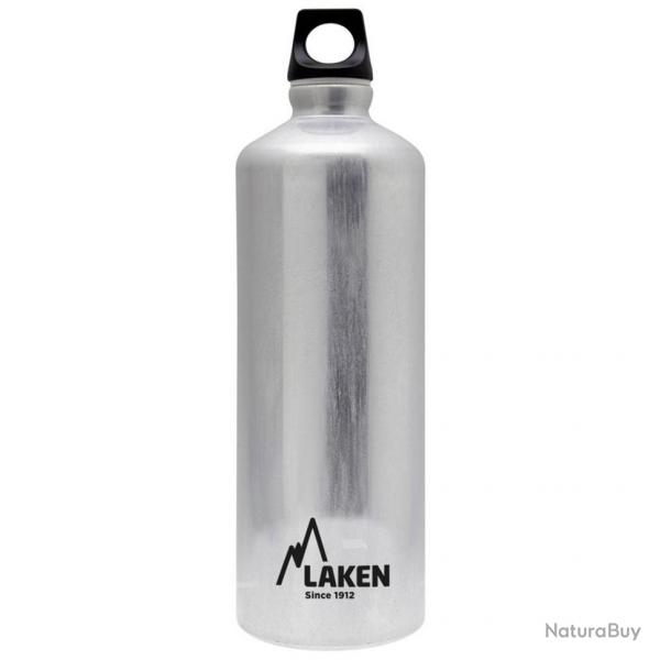 Gourde alu Laken Futura 1L argent
