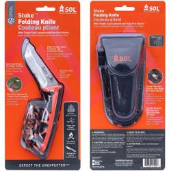 Couteau de survie SOL Stoke Folding Knife