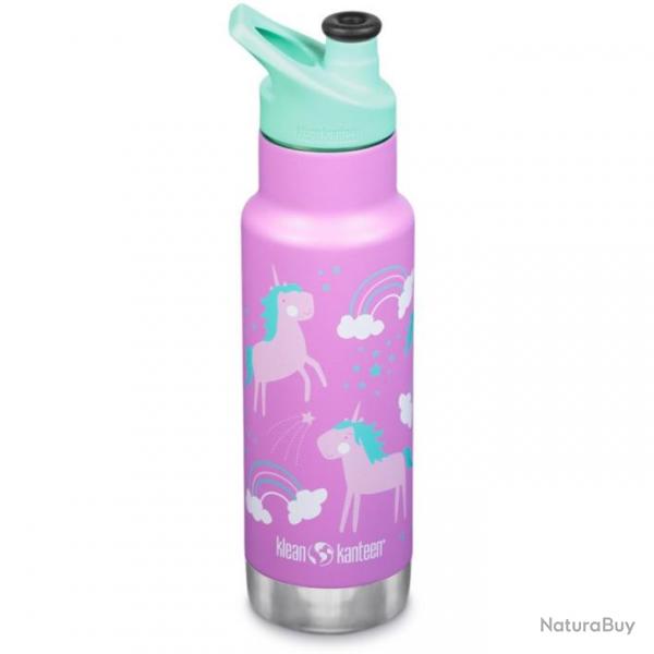 Gourde isotherme Klean Kanteen Kid Classic Insulated 0,35L licorne