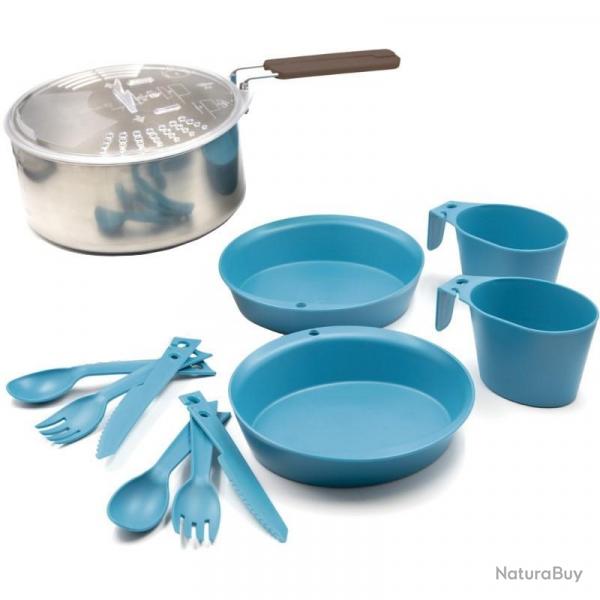 Popote inox Laken Vivac 2 personnes