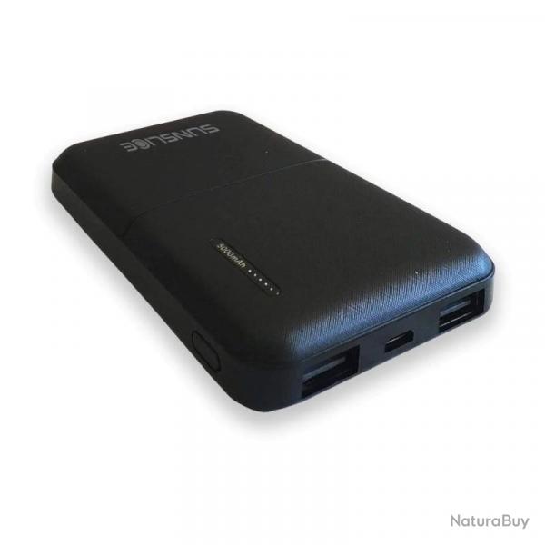 Batterie nomade Sunslice Gravity 5 5000 mAh