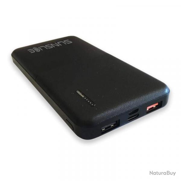 Batterie nomade Sunslice Gravity 10 10000 mAh
