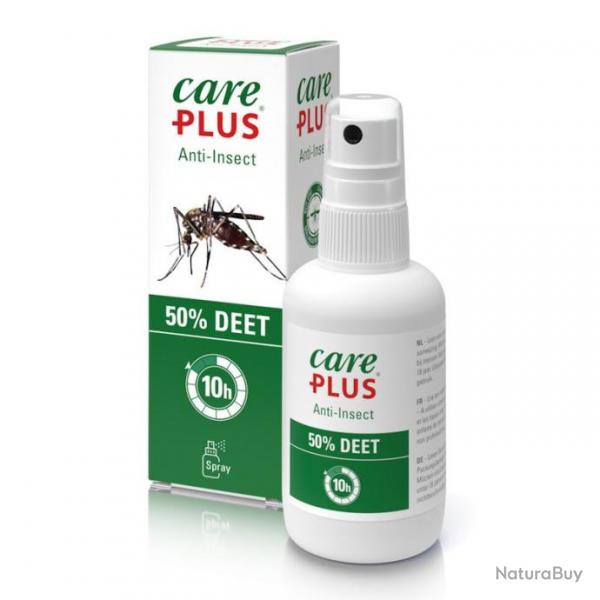 Rpulsif anti-insectes Care Plus 50% DEET 60 ml