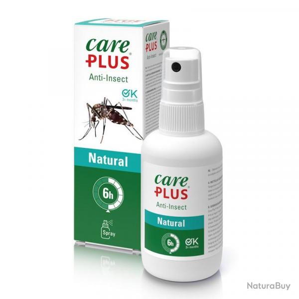 Rpulsif anti-insectes Care Plus Natural 60 ml