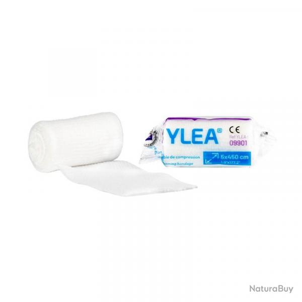 Bande de gaze extensible de compression YLEA 7,5x450cm