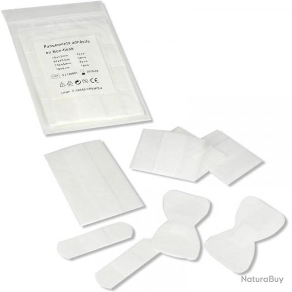 Pansements adhésifs non tissés Pans-Plus (lot de 10)