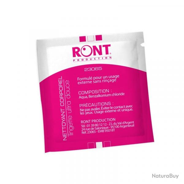 Lingette nettoyante corporelle Ront