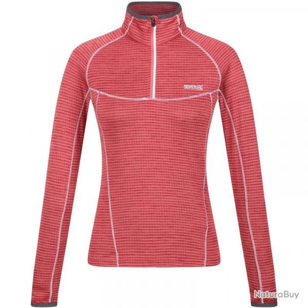 T shirt micro polaire Regatta Women Yonder rose minral