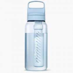 Gourde filtre à eau Lifestraw Go Series 1L bleu ciel