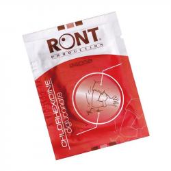 Lingette désinfectante à la chlorhexidine digluconate Ront