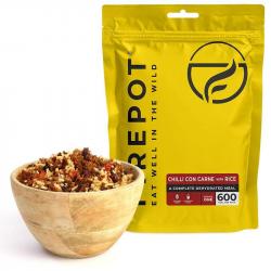 Repas déshydraté Firepot Chili con Carne et riz
