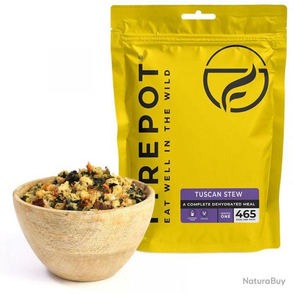 Repas dshydrat Firepot Mlange de lgumes  la toscane