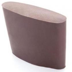 Sabot de crosse caoutchouc marron