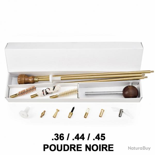 Kit complet nettoyage et chargement armes  poudre noire 36 / 44 / 45
