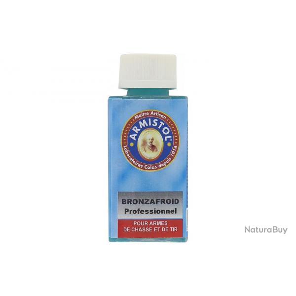 Flacon de produit de retouche de bronzage  froid ARMISTOL BRONZAFROID 60ml