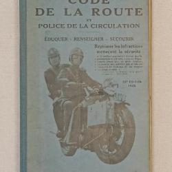 CODE de la route POLICE années 30