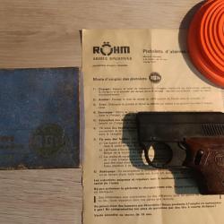 Pistolet RHOM RG3 Cal: 6mm + Boîte et notice d'origine.