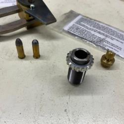 RARE ensemble de rechargement Old West Bullet Mould 38 Long Colt