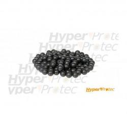 100 Balles Cal.50 caoutchouc durci avec métal T4E RubberSteel noir
