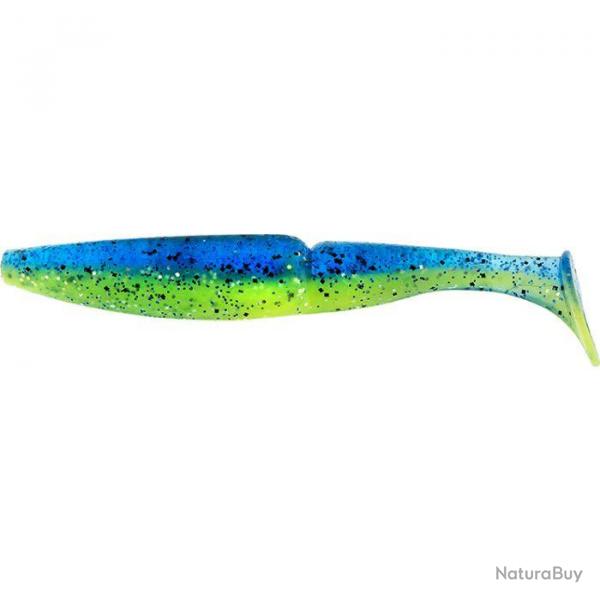 Leurre One Up Shad 4" 103 BLUE GOLD GLITTER