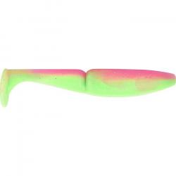 Leurre One Up Shad 4" 133 PINK MINT