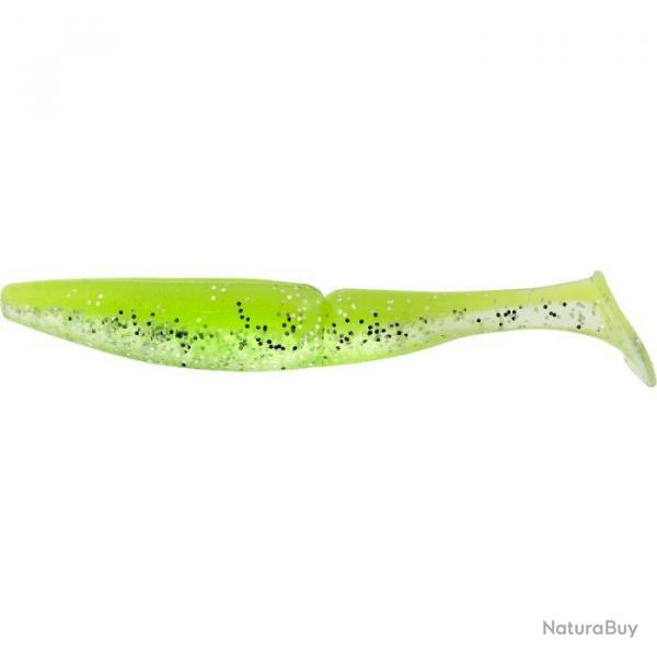 Leurre One Up Shad 4" 106 GREEN LEMON GLITTER