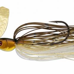Chatterbait SAKURA Cajun Bladed Jig 10g JC18 Golden Shiny