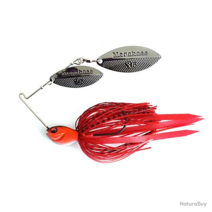 Spinnerbait MEGABASS SV-3 17.5g DW FIRE RED - Spinnerbaits